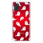 For Samsung Galaxy A21s Shockproof Painted Transparent TPU Protective Case(White Sea Lion) - 1