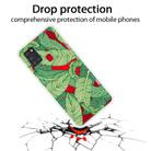 For Samsung Galaxy A21s Shockproof Painted Transparent TPU Protective Case(Banana Leaf) - 2