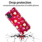 For Samsung Galaxy A21s Shockproof Painted Transparent TPU Protective Case(Strawberry Cake) - 2