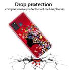 For Samsung Galaxy A21s Shockproof Painted Transparent TPU Protective Case(Flower Girl) - 2