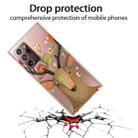 For Samsung Galaxy Note20 Ultra Shockproof Painted Transparent TPU Protective Case(Flower Deer) - 2