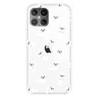 For iPhone 12 mini Shockproof Painted Transparent TPU Protective Case(White Sea Lion) - 1