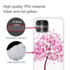 For iPhone 12 mini Shockproof Painted Transparent TPU Protective Case(Butterfly Tree) - 3