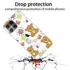 For iPhone 12 Pro Max Shockproof Painted Transparent TPU Protective Case(Little Brown Bear) - 2
