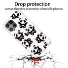 For iPhone 12 / 12 Pro Shockproof Painted Transparent TPU Protective Case(Hug Bear) - 2