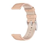 22mm MIJOBS Genuine Leather Watch Band(Apricot) - 2