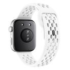 For Huawei Watch Fit 4 Pro / Fit 4 / Fit 3 xDfind Mesh Reverse Buckle Silicone Watch Band(White) - 2