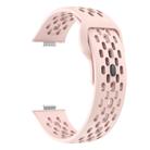For Huawei Watch Fit 4 Pro / Fit 4 / Fit 3 xDfind Mesh Reverse Buckle Silicone Watch Band(Pink) - 3