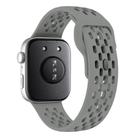 For Huawei Watch Fit 4 Pro / Fit 4 / Fit 3 xDfind Mesh Reverse Buckle Silicone Watch Band(Starlight Grey) - 2