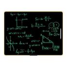 Rechargeable Children Graffiti LCD Drawing Board, Style:40 inch Gold / Green Writing - 1