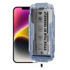 For iPhone 14 / 13 / 13 Pro WK WTP-116 Easy Install 6D Curved Ultra-Fine Edge Privacy Tempered Glass Film - 1