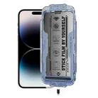 For iPhone 14 Pro Max WK WTP-116 Easy Install 6D Curved Ultra-Fine Edge Privacy Tempered Glass Film - 1
