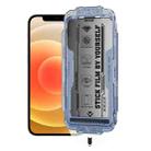 For iPhone 12 / 12 Pro WK WTP-116 Easy Install 6D Curved Ultra-Fine Edge Privacy Tempered Glass Film - 1