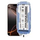For iPhone 16 Pro Max WK WTP-117 Easy Install 6D Curved Ultra-Fine Edge AR Frosted Tempered Glass Film - 1