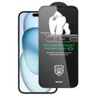 For iPhone 16 Plus / 15 Plus WK WTP-126 Vacha Series KinKong Light-Filtering Ultra- Clear Tempered Glass Film - 1