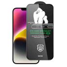 For iPhone 14 / 13 / 13 Pro WK WTP-126 Vacha Series KinKong Light-Filtering Ultra- Clear Tempered Glass Film - 1