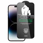 For iPhone 14 Pro WK WTP-126 Vacha Series KinKong Light-Filtering Ultra- Clear Tempered Glass Film - 1