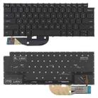 US Version Backlit Laptop Keyboard for Dell XPS 15 9510 9520 9700 9500 Precision 5560 5760 5750 5550 XPS 17 9700 9720 P91F P92F(Black) - 1