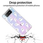 For Asus Zenfone 7 Pro ZS671KS Shockproof Painted Transparent TPU Protective Case(White Sea Lion) - 2