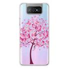 For Asus Zenfone 7 Pro ZS671KS Shockproof Painted Transparent TPU Protective Case(Butterfly Tree) - 1