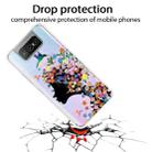For Asus Zenfone 7 Pro ZS671KS Shockproof Painted Transparent TPU Protective Case(Flower Girl) - 1