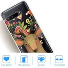 For Asus ROG Phone 3 ZS661KS Shockproof Painted Transparent TPU Protective Case(Flower Deer) - 4