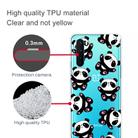 For OnePlus Nord Shockproof Painted Transparent TPU Protective Case(Hug Bear) - 3