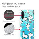 For OnePlus Nord Shockproof Painted Transparent TPU Protective Case(Alpaca) - 3