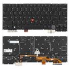 US Version Backlit Laptop Keyboard for Lenovo Thinkpad X1C X1 carbon Gen12 2024(Black) - 1