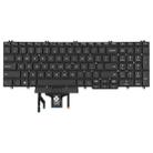 US Version Backlit Laptop Keyboard with Pointing for Dell Latitude 5500 5501 5511 5510 3500 3501 0MMH7V(Black) - 2