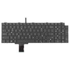 US Version Laptop Keyboard for Dell Precision 7550 7750 7560 7760(Black) - 2