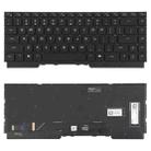 US Version Colorful Backlit Laptop Keyboard for DELL Alienware M15 R5 M15 R6 M15 R7(Black) - 1