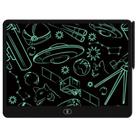 Children LCD Writing Tablet Color Screen Drawing Board, Style:16 inch Black - 1