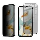 For Google Pixel 9a imak HD Full Screen Privacy Tempered Glass Protective Film - 1