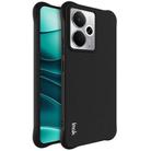 For Realme 14 5G Global imak Shockproof Airbag TPU Phone Case(Matte Black) - 1