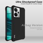 For Realme 14 5G Global imak Shockproof Airbag TPU Phone Case(Matte Black) - 2
