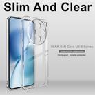 For vivo X200s imak UX-5 Series Super Slim Transparent Shockproof TPU Protective Case(Transparent) - 2