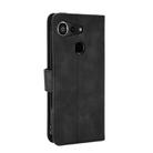 For Kyocera Android One S6 Solid Color Skin Feel Magnetic Buckle Horizontal Flip Calf Texture PU Leather Case with Holder & Card Slots & Wallet(Black) - 3