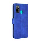 For Ulefone Note 9P Solid Color Skin Feel Magnetic Buckle Horizontal Flip Calf Texture PU Leather Case with Holder & Card Slots & Wallet(Blue) - 3