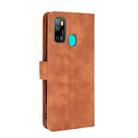 For Ulefone Note 9P Solid Color Skin Feel Magnetic Buckle Horizontal Flip Calf Texture PU Leather Case with Holder & Card Slots & Wallet(Brown) - 3