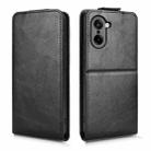 For OnePlus Ace 5 Racing Magnetic Vertical Flip Leather Phone Case with Buckle(Black) - 2