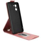 For OnePlus Ace 5 Racing Magnetic Vertical Flip Leather Phone Case with Buckle(Rose Gold) - 3