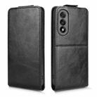 For OnePlus Ace 5 Ultra Magnetic Vertical Flip Leather Phone Case with Buckle(Black) - 2