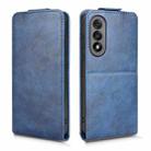 For OnePlus Ace 5 Ultra Magnetic Vertical Flip Leather Phone Case with Buckle(Blue) - 2