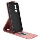 For OnePlus Ace 5 Ultra Magnetic Vertical Flip Leather Phone Case with Buckle(Rose Gold) - 3