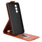 For OnePlus Ace 5 Ultra Magnetic Vertical Flip Leather Phone Case with Buckle(Brown) - 3