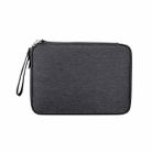 SM01 Multi-function Waterproof Double Layer Data Cable Earphone U Disk Digital Accessories Storage Bag, Size: S(Black) - 2