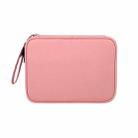 SM01 Multi-function Waterproof Double Layer Data Cable Earphone U Disk Digital Accessories Storage Bag, Size: S(Pink) - 2