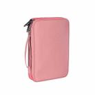 SM01 Multi-function Waterproof Double Layer Data Cable Earphone U Disk Digital Accessories Storage Bag, Size: S(Pink) - 3