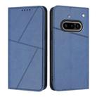 For Nothing Phone 3a Strong Magnetic Frosted Flip Leather Phone Case(Royal Blue) - 1
